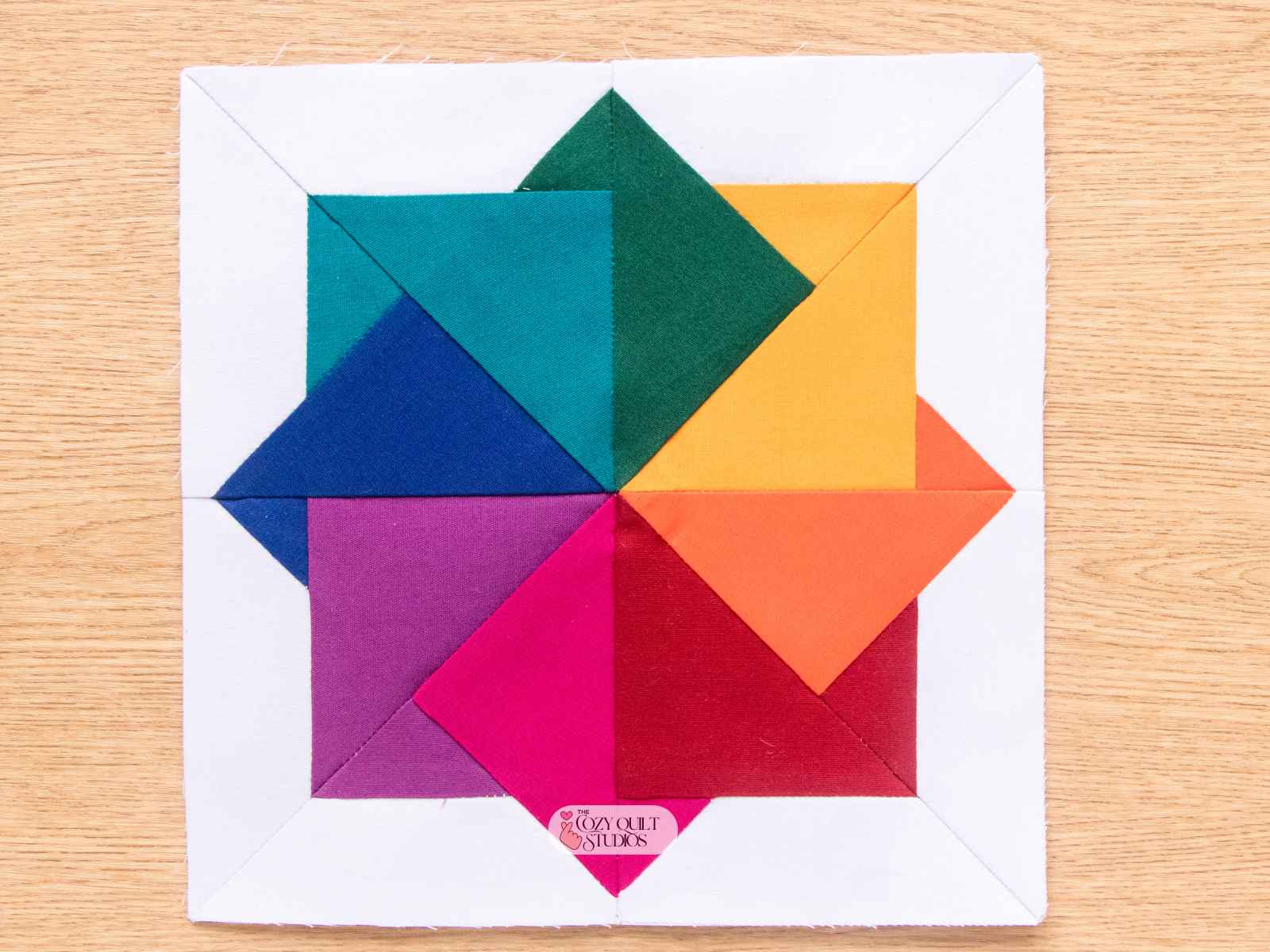 six card trick fpp quilt block pattern easy foundation paper piecing patterns