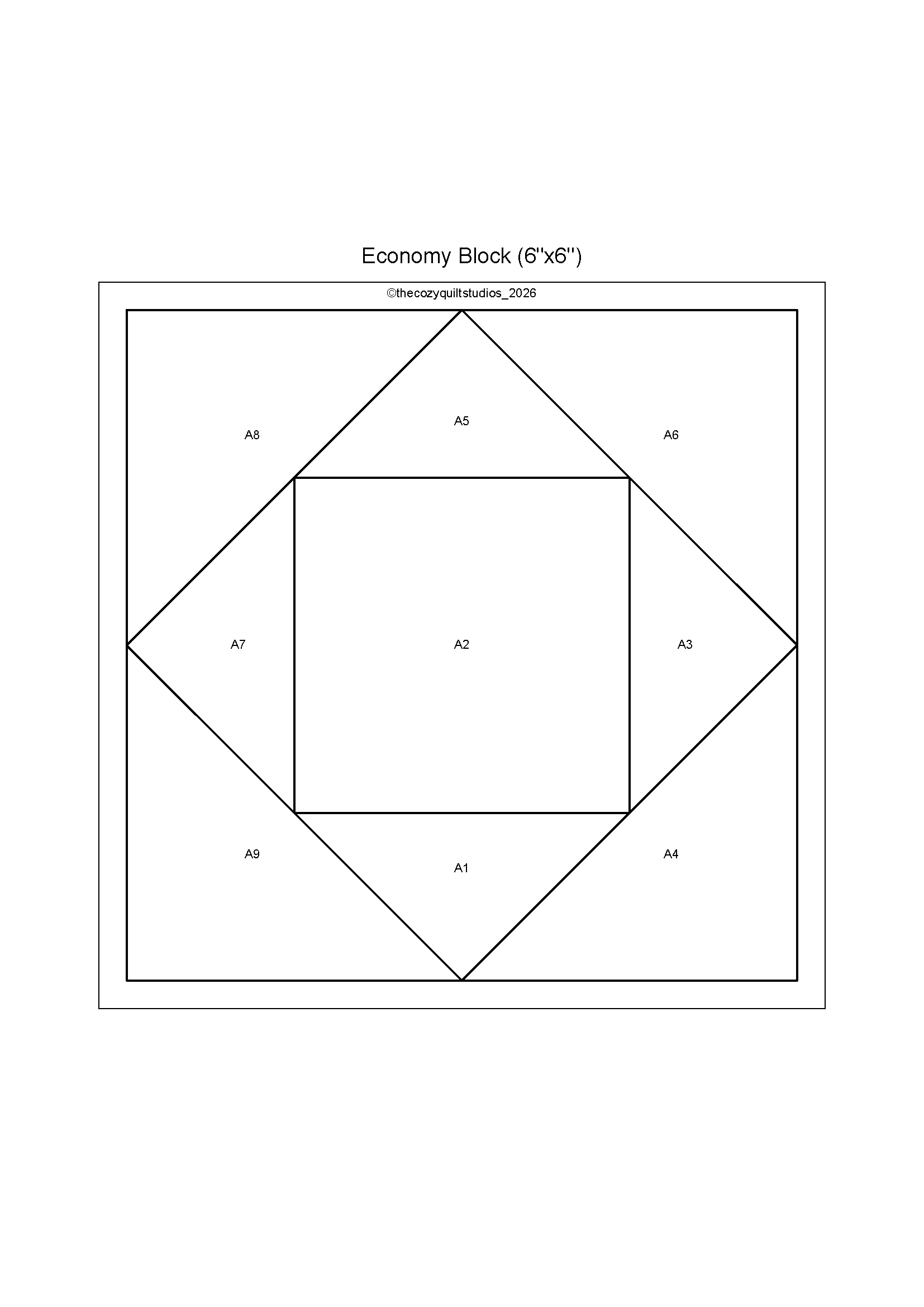 economy fpp quilt block pattern pdf