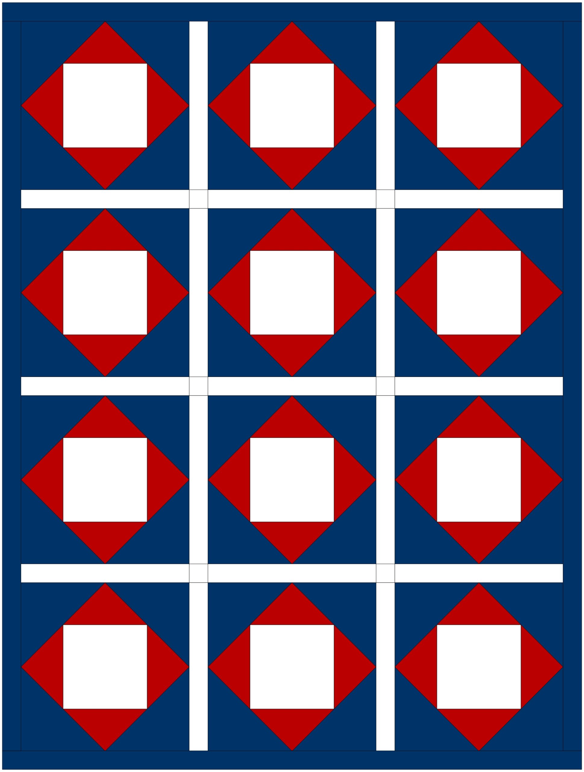 economy quilt pattern with sashing ideas