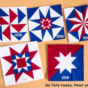 foundation paper piecing patterns star quilt block bundle