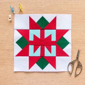 present star foundation paper piecing quilt block pattern digital instant download